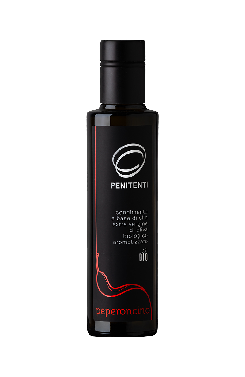 Olio aromatizzato al peperoncino bio