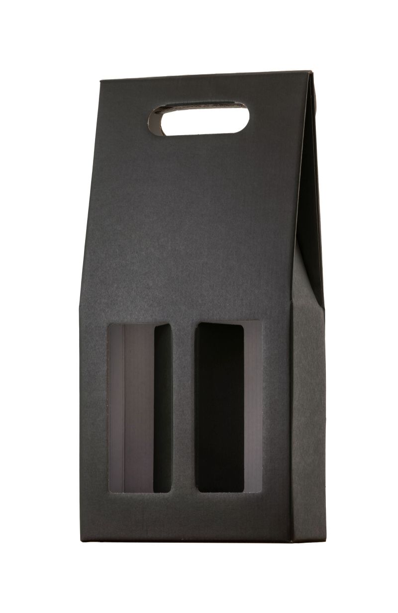 Double-pointed box with handle